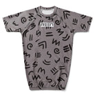 R1:23 Rashguard Grey - REEN Jiu Jitsu